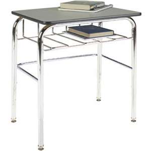 Open View School Desk - Laminate Top, U Brace (30")