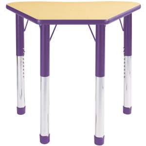 Petal Collaborative Classroom Desk - Laminate Top, Colored