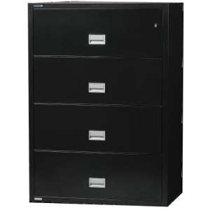 4-Drawer Lateral Fire File, 44"W, Letter and Legal