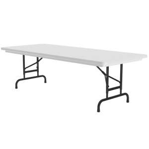 Classic Top Folding Table-Adj Height (96"x30")