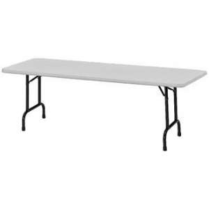 Classic Top Folding Table-Adj Height (48"x24")