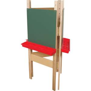 3-Way Adjustable Easel with Chalkboard Surface