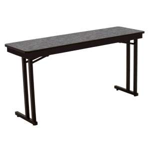 C-Leg Folding Training Table (18x72", HPL, Plywood Core)