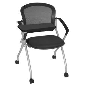 Cadence Upholstered Nesting Chair w/ Tablet Arm