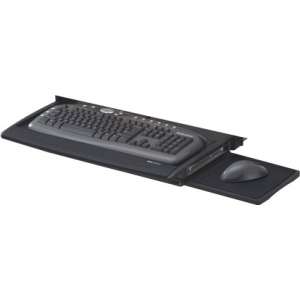 Deluxe Keyboard Tray w/ Mouse Platform w/ Antimicrobial Foam