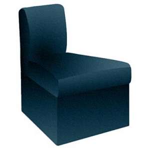 Corner Reception Chair, Fully Upholstered, 45 Deg.-Inverted