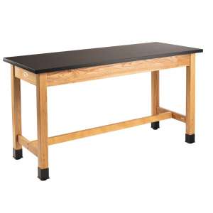 Science Lab Table with Epoxy Top (24x72x30"H)