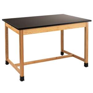 Science Lab Table with Chem-Res Top (42x72x36"H)