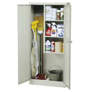Janitorial Supply Closet (30"Wx15"Dx66"H)
