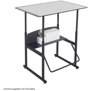 Alphabetter Sit/Stand Desk - Premium Top, 36”x24”