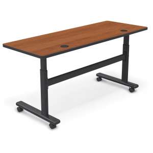 Economy Adj-Height Sit/Stand Flipper Training Table (72x24)