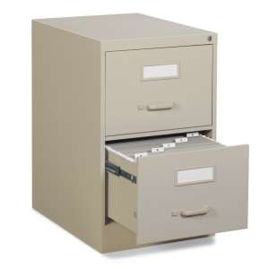 2-Drawer Letter Deluxe File Cabinet with Lock