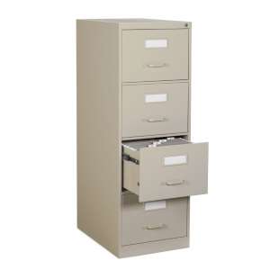4-Drawer Legal Deluxe File Cabinet with Lock