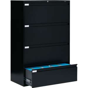 Full Pull Lateral Letter Legal File Cabinet -4 Drawer