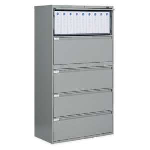 Full Pull Lateral Letter Legal File Cabinet -5 Drawer