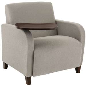 Siena Oversized Guest Chair with Swivel Tablet