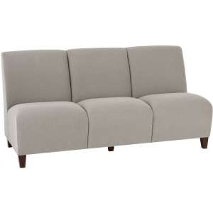 Siena 3-Seat Armless Sofa