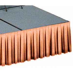 16" Box-Pleat Skirting Woven Polyester