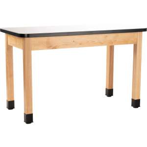 Wood Science Lab Table, Whiteboard Top (72x30x36"H)