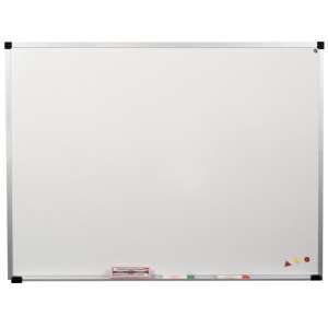 Magnetic Porcelain Whiteboard with Aluminum Frame (4'x4')