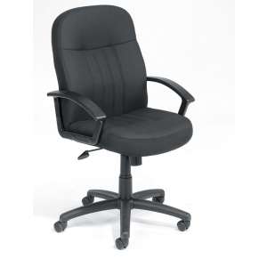 Economy Executive Fabric Mid Back Swivel Office Chair