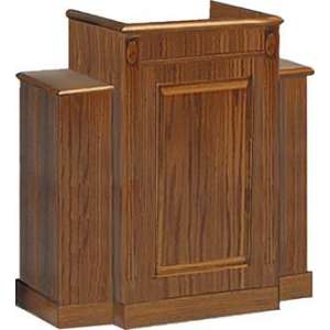 Wing Pulpit, Stained