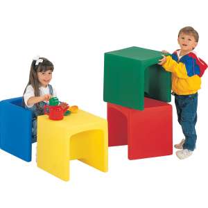 Preschool Cube Chairs - Set of 4