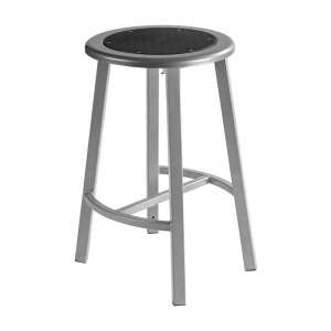 Titan Lab Stool with Steel Seat (24"H, 2 Pack)