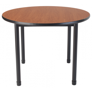 Dura Heavy Duty Standing Classroom Table (Round, 36”)