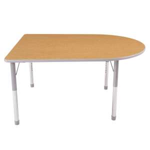 Chad Collaborative Adjustable Standing Classroom Table (42x60")