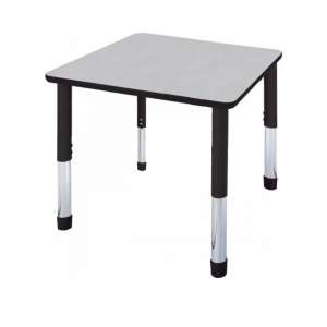 Dura Heavy Duty Adjustable Classroom Table (Square, 60”)