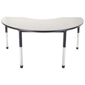 Dura Heavy Duty Adjustable Classroom Table (Kidney, 36x72")