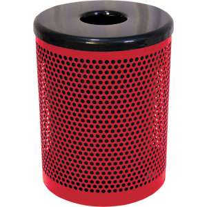 32-Gallon Trash Can Perforated