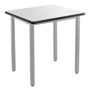 Heavy Duty Steel Utility Table - Whiteboard Top (30x24")