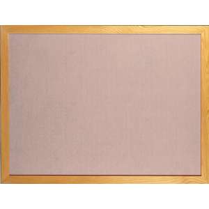 Vinyl Bulletin Board w/Wood Frame (4'x3')