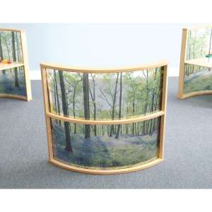 Nature View Curved Divider Panel (36"H)