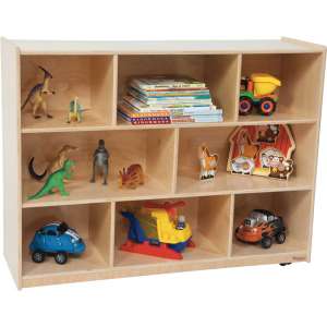 Eco-Friendly Mobile Cubby Storage (36"H)