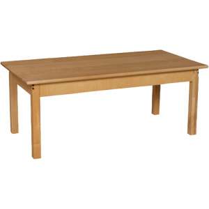 Rectangle Hardwood Table (24x48")