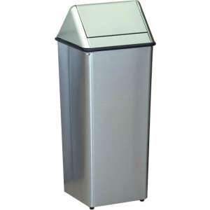 Stainless Steel Swing-Top Trash Can (21 gal.)