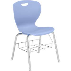 Zed School Chair with Bookbasket (18")