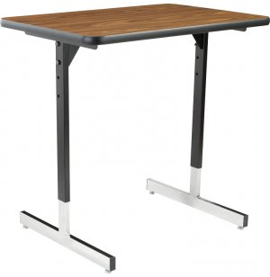 8700 Series Adjustable Height T-Leg Training Table
