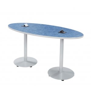 Boost Oval Café Table - Standard Height