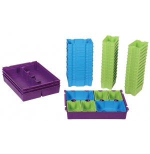 SortED Antimicrobial Modular Tray Inserts for Gratnells