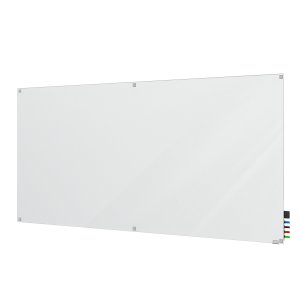 Harmony Frosted Glass Whiteboard - Square Corners