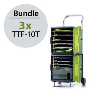 Bundle: 3 Tech Tub2 Trolleys - 10 devices each