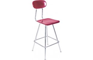 Academia Stools with Backrest