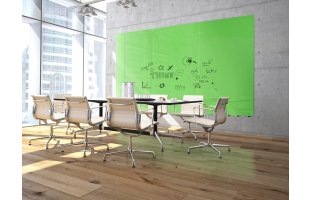 Aria Floating Glass Whiteboards by Ghent