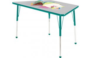 Educational Edge Activity Tables with Ball Glides by Mahar
