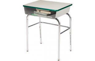 Educational Edge School Desks w/Steel Bookbox