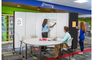 Screenflex Magnetic Whiteboard/Tackable Partitions